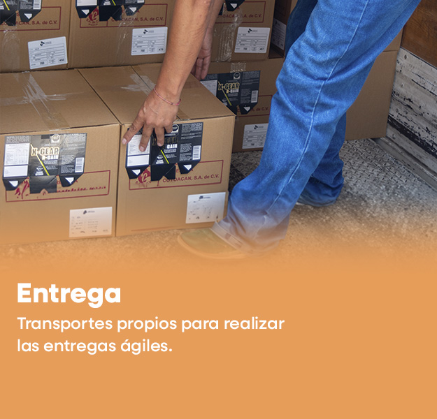 ICOYO usa transportes propios para entregas ágiles